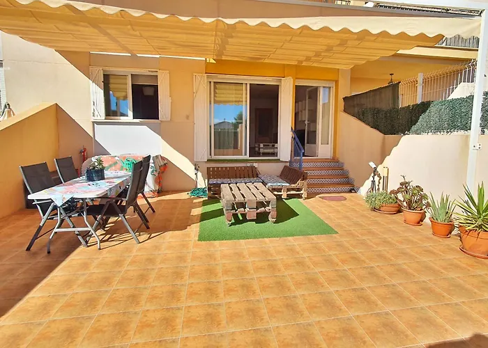 Amplia Terraza Con Piscina, Garaje Y Aire Acondicionado - By Aloha Palma